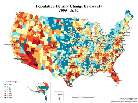 Population density map - mailermoli