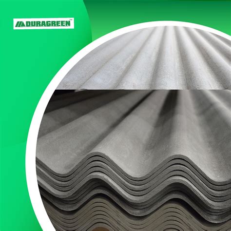 Duragreen Fiber cement corrugated roofing sheets | Corrugated roofing, Fiber cement board ...