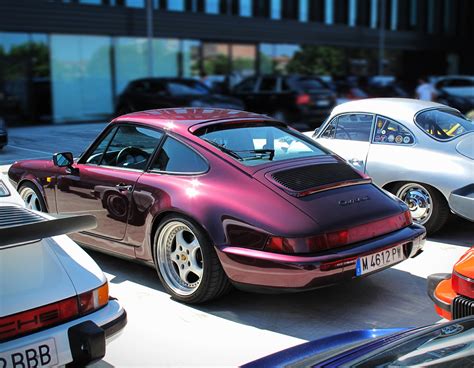 Purple Porsche 911 Carrera 2 (964) : r/carporn