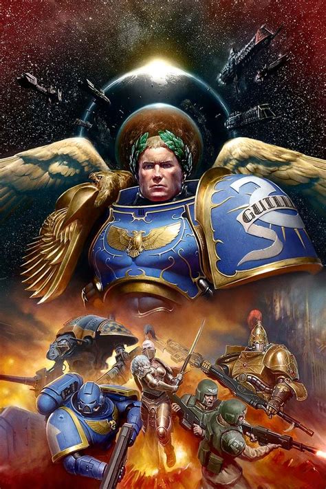 Roboute Guilliman, Primarch of the Ultramarines | WARHAMMER ART | Warhammer 40k artwork ...