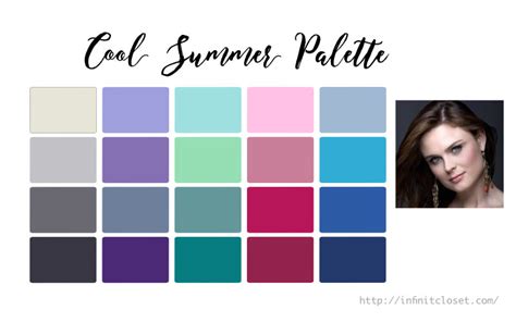 Cool Summer Palette | InfinitCloset
