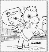 Free Printable Sheriff Callie Coloring Pages  Word Searches sketch template