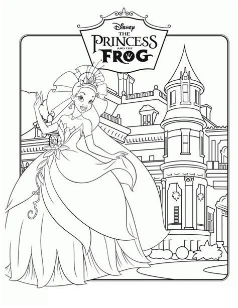 Free Printable Disney Princess Coloring Pages For Kids