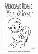 Brother Coloring Pages sketch template