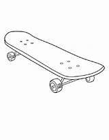 Skateboard Coloring Pages Free Printable PDF sketch template