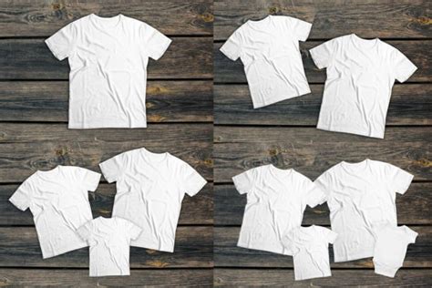 Gildan T-shirts | White T-shirt Mockup Graphic by VetalStock · Creative ...