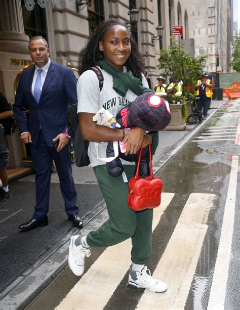 COCO GAUFF Leaves Her Hotel in New York 09/11/2023 – HawtCelebs