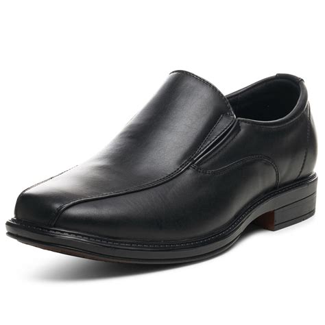 Alpine Swiss Mens Dress Shoes Leather Lined Slip on Loafers