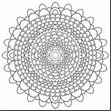 Complex Mandala Coloring Pages At GetColoringscom  Free Printable sketch template