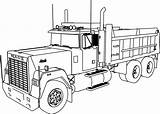 Truck Coloring Pages – Coloringrocks sketch template