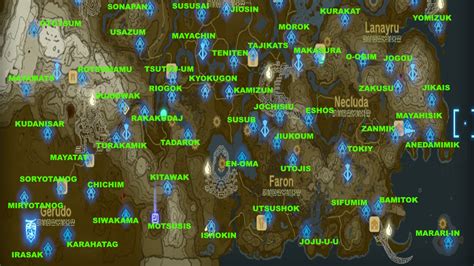 Zelda Tears Of The Kingdom Interactive Map And Locations For Shrines | My XXX Hot Girl