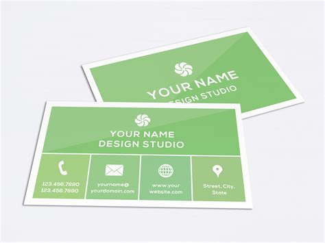 Business Card Template 002 Photoshop | Business Card Templates ~ Creative Market