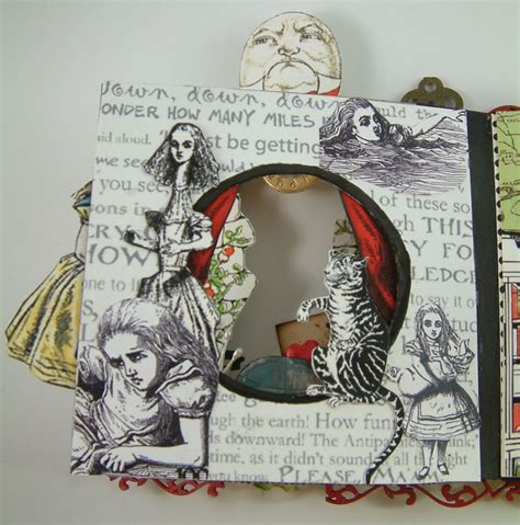 Artfully Musing | Tunnel book, Book art, Alice in wonderland