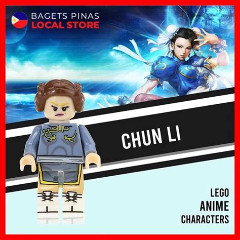 LEGO Street Fighter Minifigures Minifig Characters Super Heroes Superhero Mini Figure Building ...