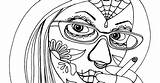 Yucca Flats NM Wenchkins coloring Pages  H sketch template