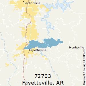 Best Places to Live in Fayetteville (zip 72703), Arkansas