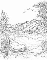 Mountains Coloring Pages  Best For Kids sketch template