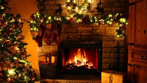 Christmas Fireplace Wallpaper (57+ images)