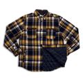 Workman Quilted Shirt Jacket | Blue & Brown – Rural Cloth