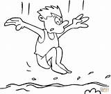 Colorare Nadador Disegno Nuotatori Ausmalbilder Schwimmer Nuotatore  sketch template