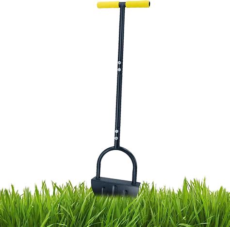 Amazon.com : Garden Tiller Manual - Hand Tiller Weeder | Height Adjustable Hand Tiller Lawn ...