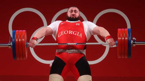 Lasha Talakhadze sweeps world weightlifting records | NBC Olympics