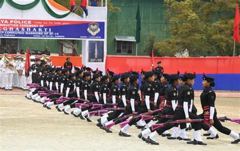 Meghalaya police inducts women commandos of SF10 under ‘Meghashakti’ - Hub News