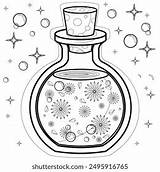 Glass Bottle Coloring Pages For Adults Stock Photos And Pictures  404 sketch template
