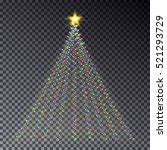 Photo of Colorful glowing round Christmas tree lights | Free christmas images