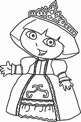 Dora Printable Coloring Pages sketch template