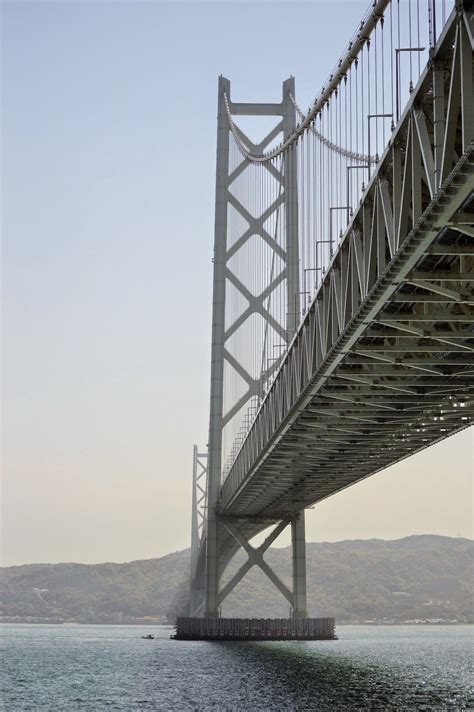 Adventures in Japan: Akashi Kaikyo Bridge | Akashi kaikyō bridge, Suspension bridge, Bridge