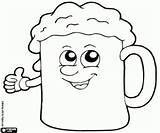 St Patricks Day Beer Coloring Page Free Printable Pages  sketch template