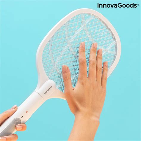 Rechargeable Insect Killing Racket with UV Light | Europe