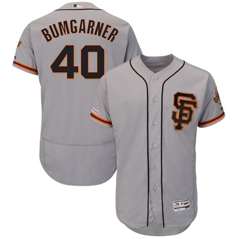 Madison Bumgarner San Francisco Giants Majestic Alternate Flex Base ...