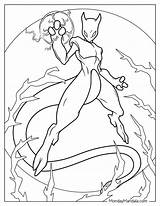 20 Mewtwo Coloring Pages Free PDF Printables sketch template