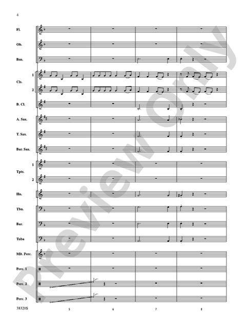 Grenade: Concert Band Conductor Score & Parts: Brody Brown - Digital Sheet Music Download