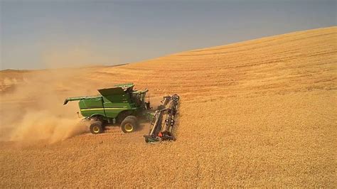 Harvest on the Palouse near Rosalia- 2016- by Palouse-Rock Lake ...