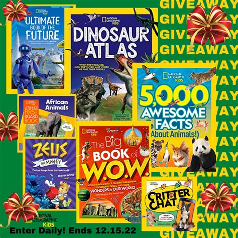 Happy December Giveaway: Win 7 Nat Geo Kids Books | My WAHM Plan