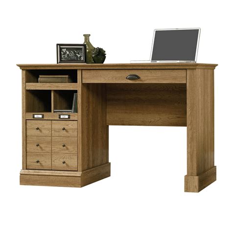 Beachcrest Home Bowerbank Computer Desk with 2 Storage Drawers ...