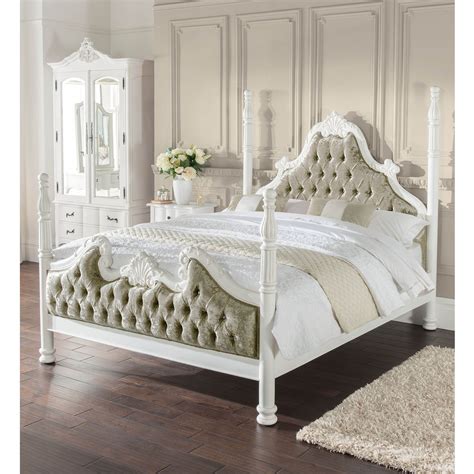 French Style Bedroom Furniture / SHABBY CHIC BEDROOM SET FRENCH STYLE FURNITURE WHITE with ...
