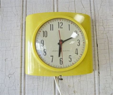Vintage General Electric Yellow Kitchen Wall Yellow Kitchen Walls, Mellow Yellow, Color Yellow ...