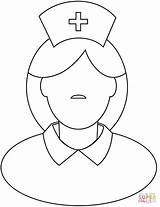 Nurse Hat Coloring Pages sketch template