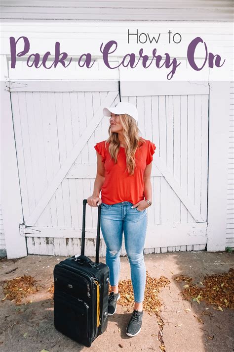 How to Pack a Carry On Suitcase - Amanda's OK | A Lifestyle Blog