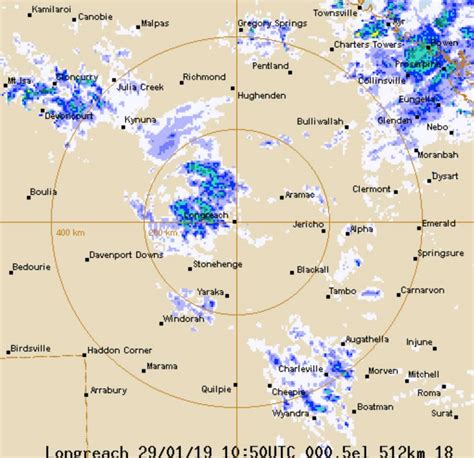 Higgins Storm Chasing | BOM Longreach Radar