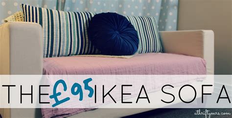 The £95 Ikea sofa on A Thrifty Mrs | athriftymrs.com | Flickr