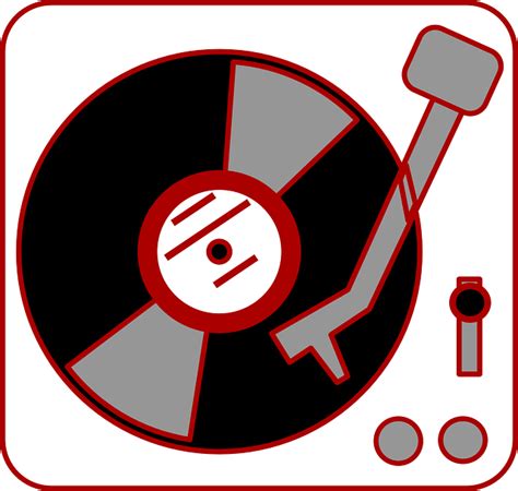 Vinyl Dj Reciscord Player · Free vector graphic on Pixabay
