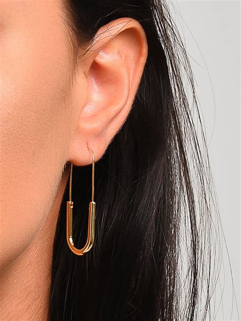 Gold Hoop Earrings | Creolen, Kreolen, Shein