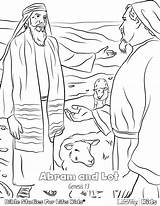 Abraham Covenant With God Coloring Page Sketch sketch template