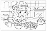 Strawberry shortcake Free To color For Kids  Shortcake sketch template