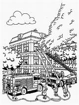 Firefighter Coloring Pages Printable sketch template